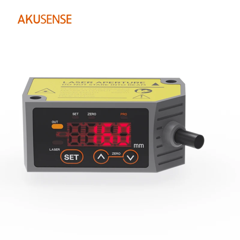 Akusense MLD25高精度0.01mm測定範囲200mmレーザー距離変位