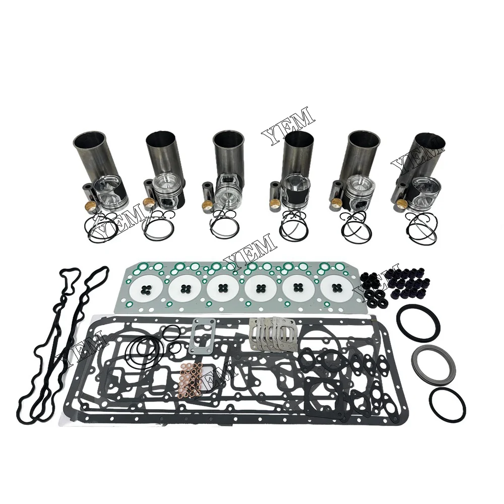 Overhaul Kit With Gasket Set Fit for Doosan Develon DL06 Engine 3
