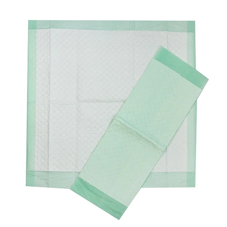 Синие одноразовые коврики для дрессировки домашних животных, щенков, 60*60 см, с бумагой для высвобождения