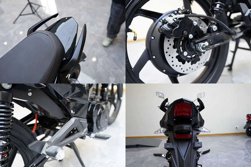 CKD SKD 18inch Wuxi Electric Motorcycle 2500W 70km/h Speed Adult Electric E Moto Bike Motorcycle for Sale