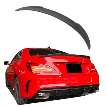 100% Fitment Carbon Fiber Spoiler  For Mercedes Benz CLA W117 FD Style Carbon Spoiler Wing