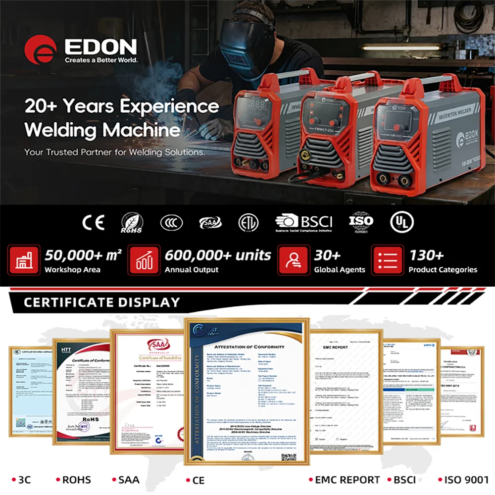 EDON MMA-250S/300S/400S Mma Inverter Arc Welding Machine Mma Welder