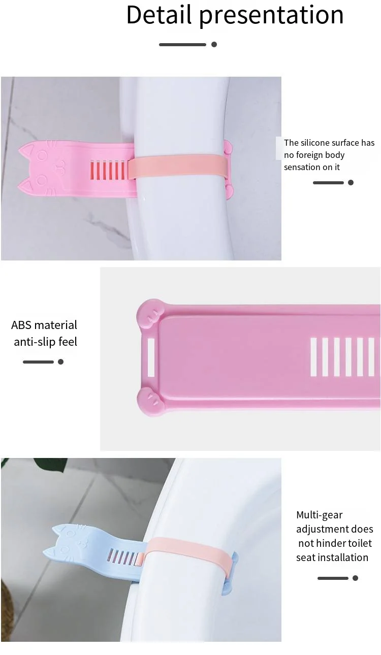 Household toilet seat handle lifter  lifter anti-dirty hands  handle toilet solid color toilet lid handle details