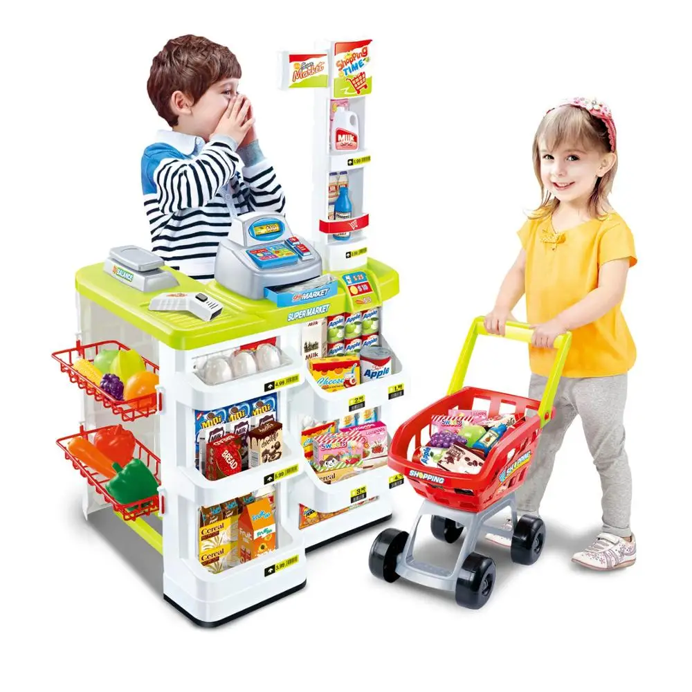 supermarket play set