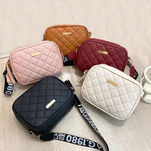 Crossbody Bags for Women Small Handbags PU Leather Shoulder Bag Ladies Purse Evening Bag Quilted Satchels With Tassel