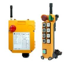 Factory direct supply F24-8D Crane DC 24v 8 Double Speed Key Button Industrial Digital Wireless rf Remote Control on off Switch