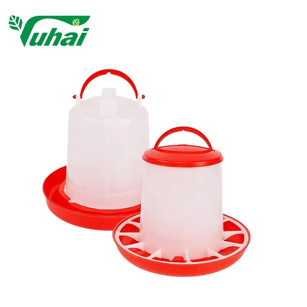3 Lb Chicken Feeder and 1.5L Kit Automatic Hanging Poultry Plastic Containers 7