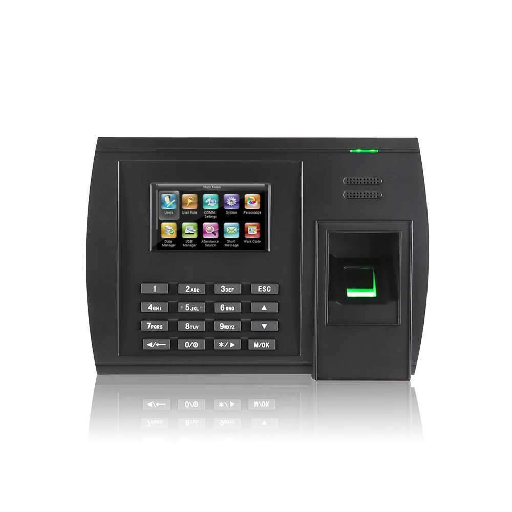 Biometric Fingerprint Attendance System Time Clocks With Cloud Server ADMS Function