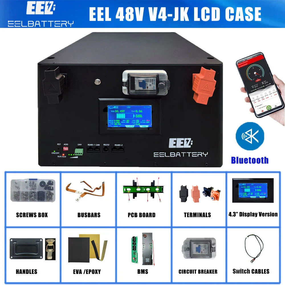 Alibaba.com: JK BMS V19/V15 200A Battery Box DIY Kit with 2A active ...