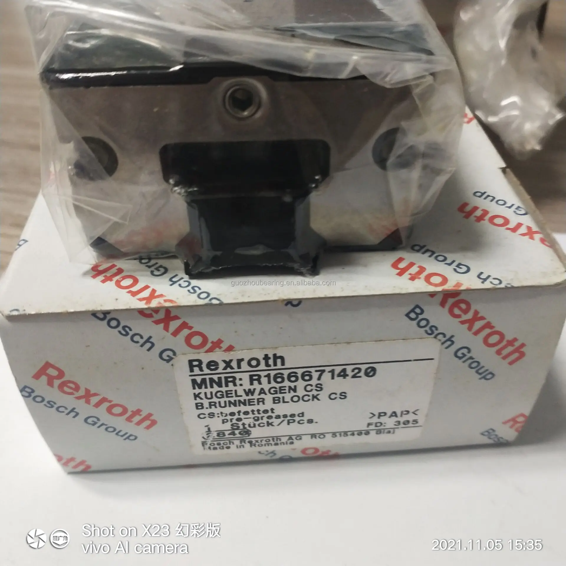 Guide Rail Coulissant Neuf Rexroth R166619420 – Livraison Rapide, Prêt à Installer !