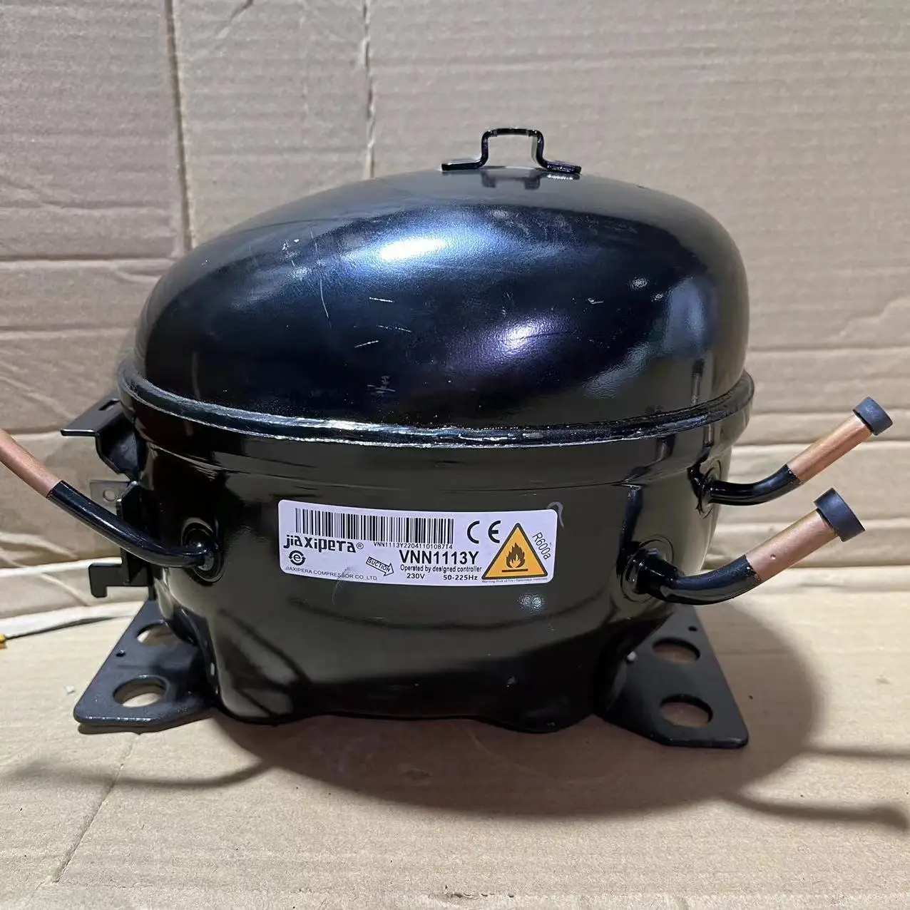 Jiaxipera New Copper Refrigerator Compressor VNX1116Y 1114 R600a