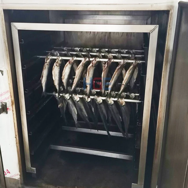 Automatic Smoke House Fish Meat Cold Smoking Machine Meat Smoker Oven Machine