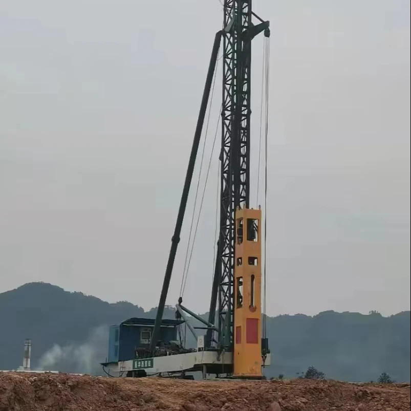 Efficient Crane Type AC-15 Hydraulic Impact Hammer for Hard Soil Construction