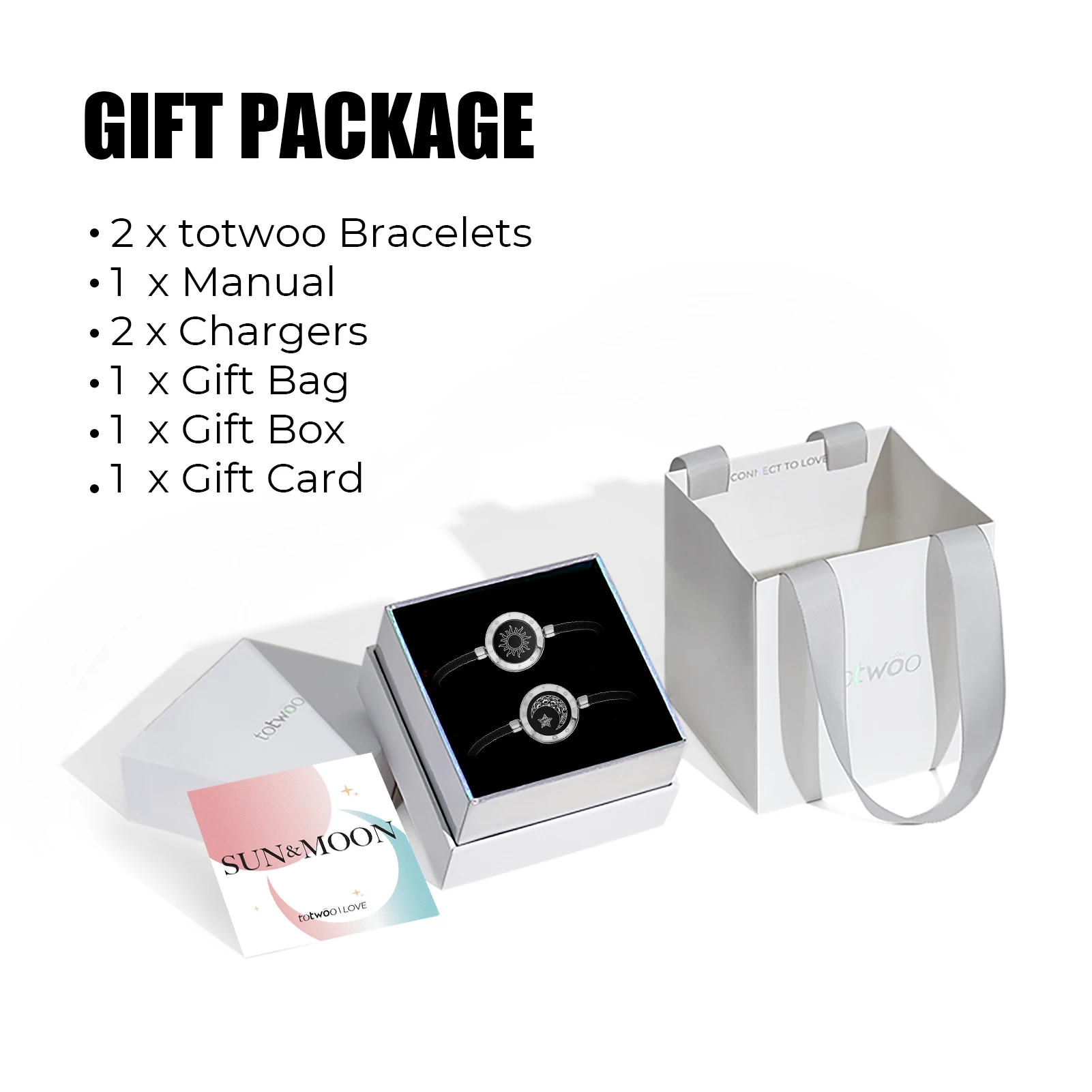 Fine Jewelry Sun and Moon Couple Bracelet Totwoo Smart Bracelet with Light-Up and Vibrate for Long-Distance Jewelry for Women Fine Jewelry Sun and Moon Couple Bracelet Totwoo Smart Bracelet with Light-Up and Vibrate for Long-Distance Jewelry for Women