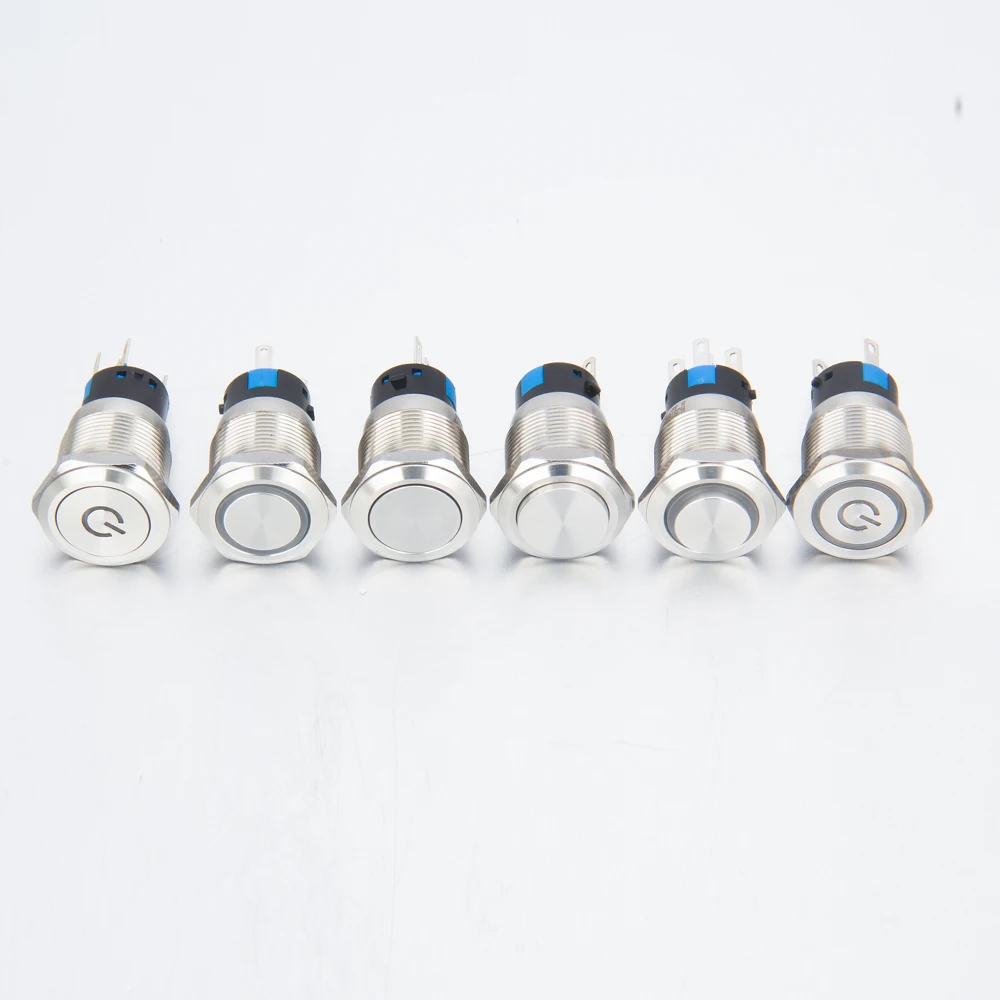 Buy Push Button Network Switch Push Button Switch Led Push Button Switch 16mm 19mm 22mm 25mm Hjs19a ...