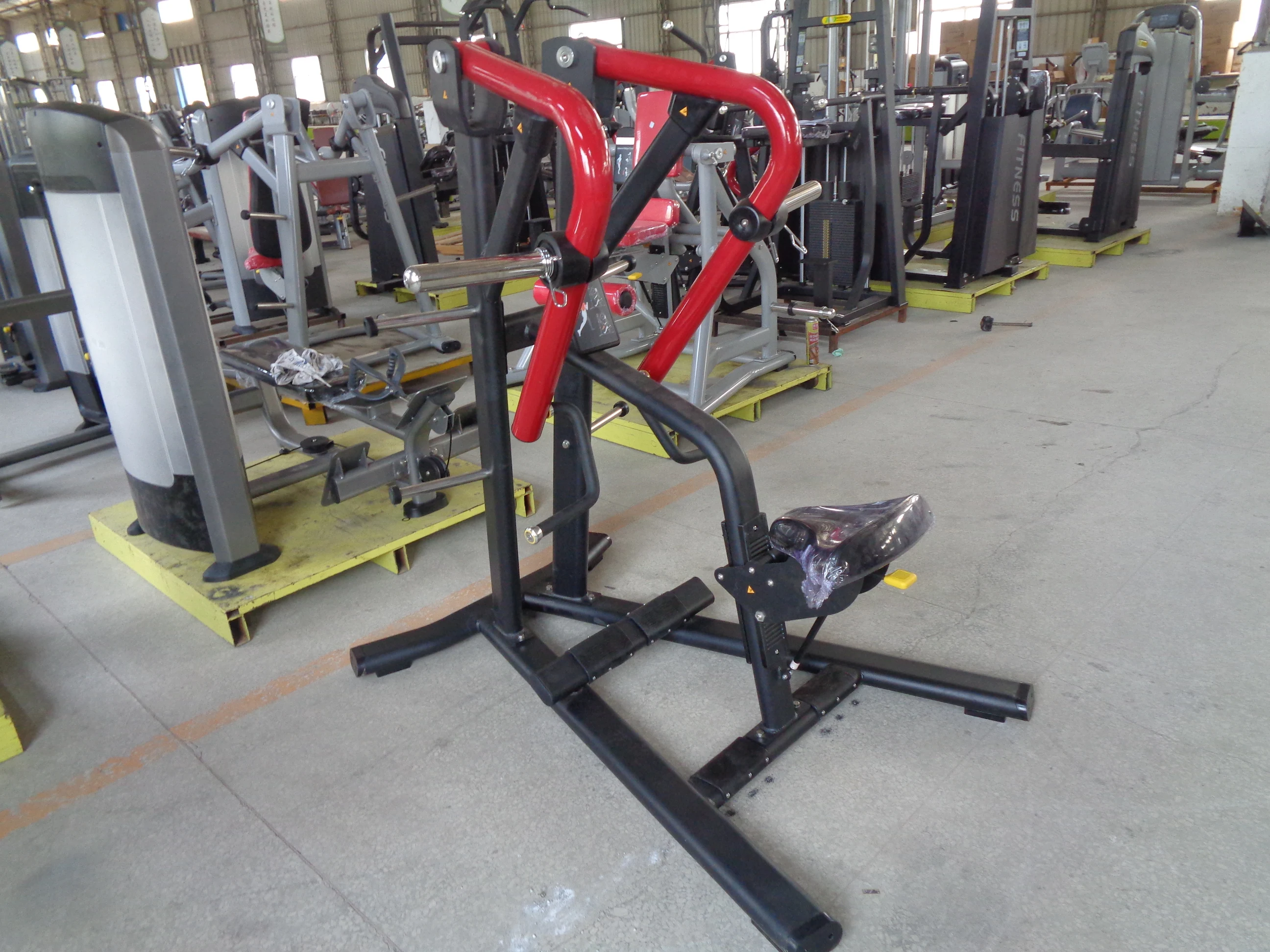 Factory Direct Supply Strength Training Plate Loaded MND FITNESS Gym Equipment Low Row for Workout