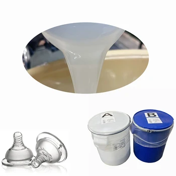 Excellent Tear Resistance Injection Molding LSR Liquid Silicone Rubber for Baby Supplies
