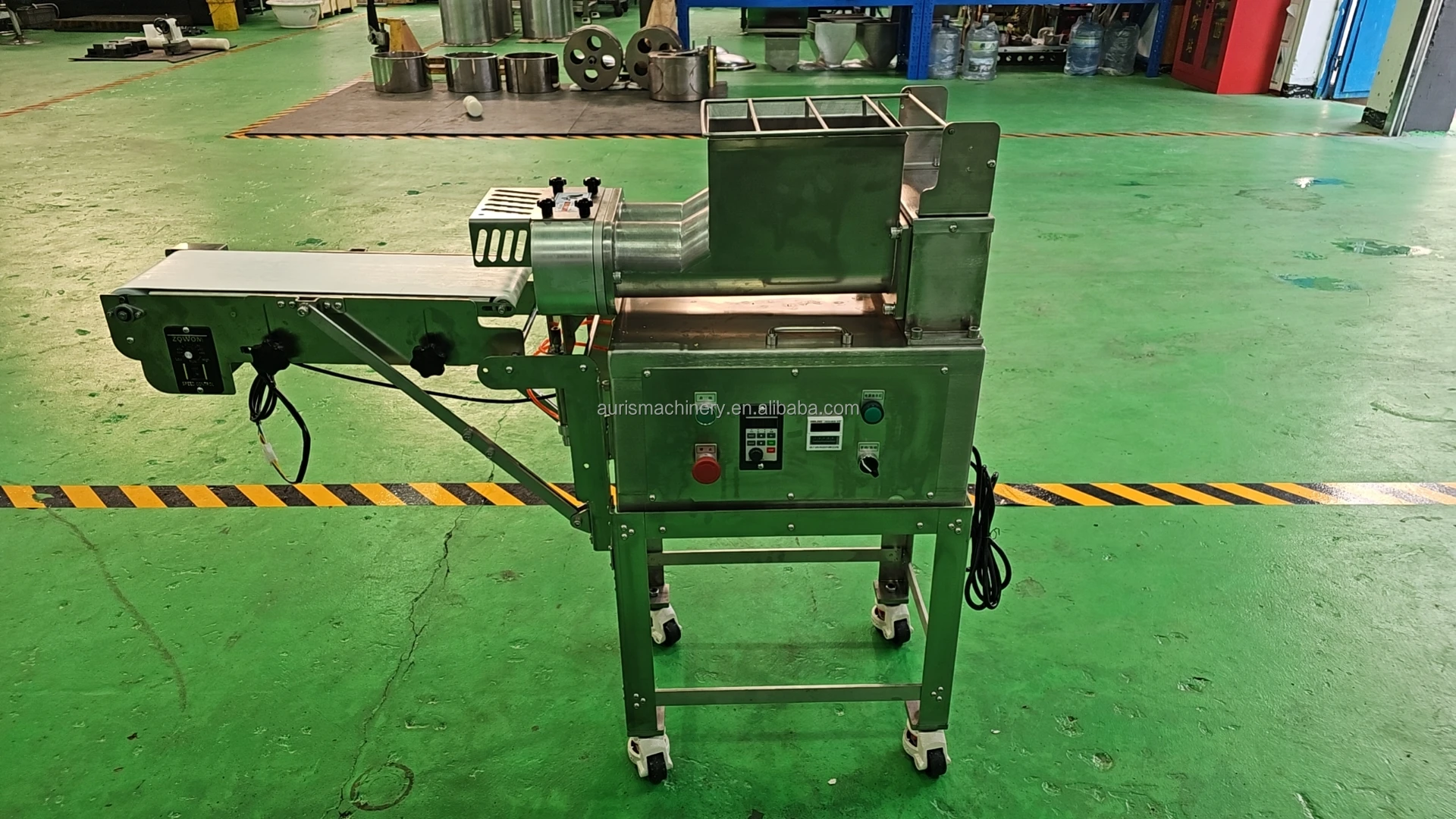 Automatic Commercial Cookie Making Molding Frozen Cookie Dough Extruder Machine