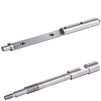 High quality customized long cnc turning steel shafts with different diameter shafts machining
