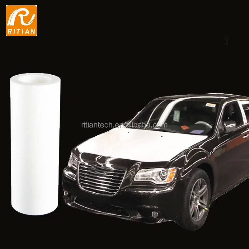 Car Hood Protection Film With Porcelain Solvent Based Acrylic Antiuv