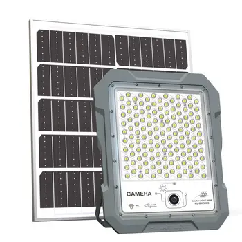 Solar LED Floodlight With APP Control Camera Security Light Wireless Outdoor System With Motion Sensor 60W-1500W
