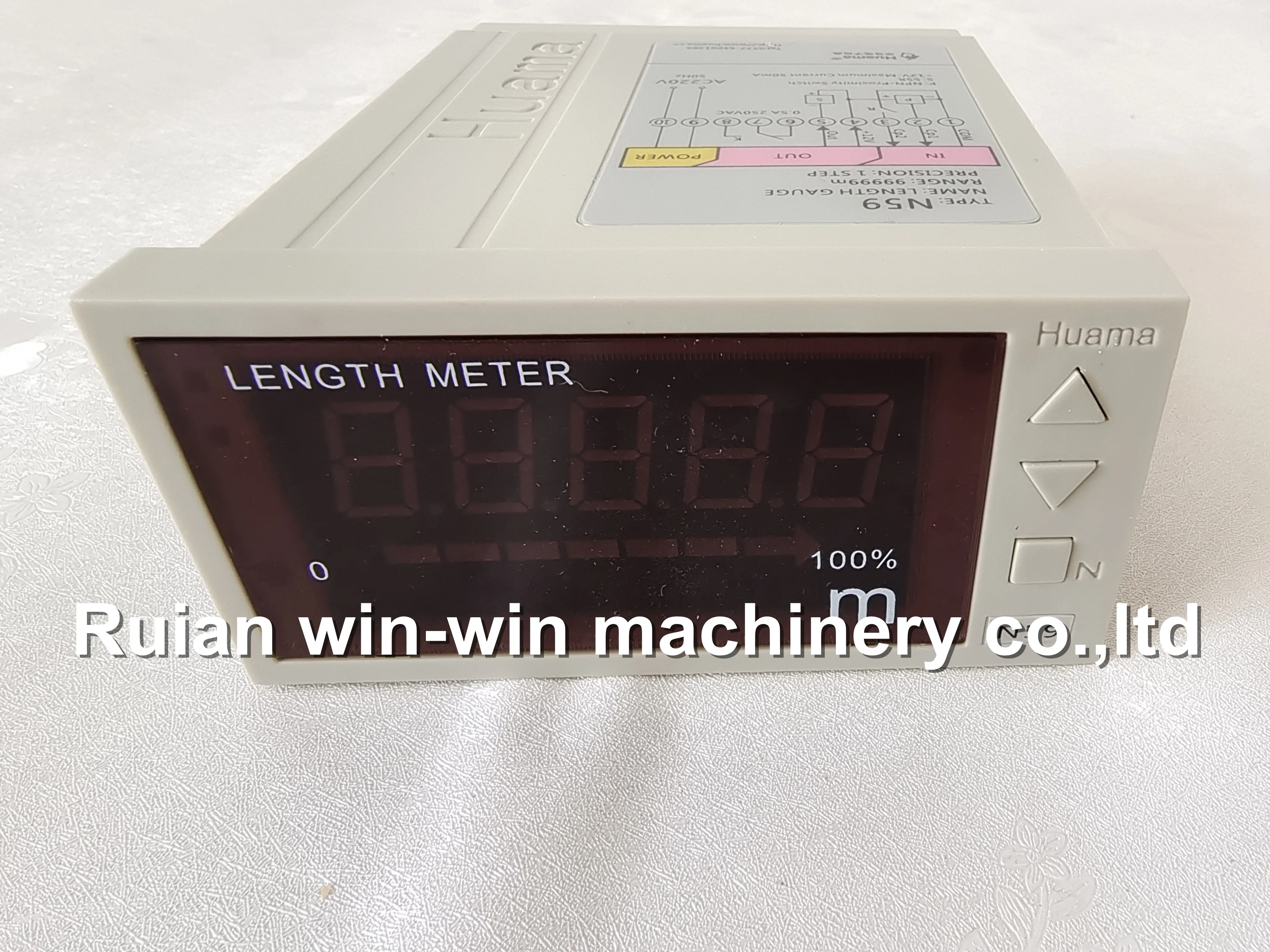 ZY-5058 Digital Length Counter Meter for Plastic Machines - 1 Year