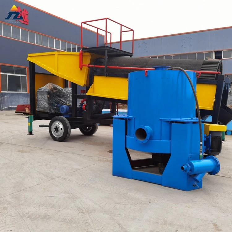 Best Price Government and Private Projects Gold Wash Plant with Sluice Gold Extraction Gold Trommel Machine