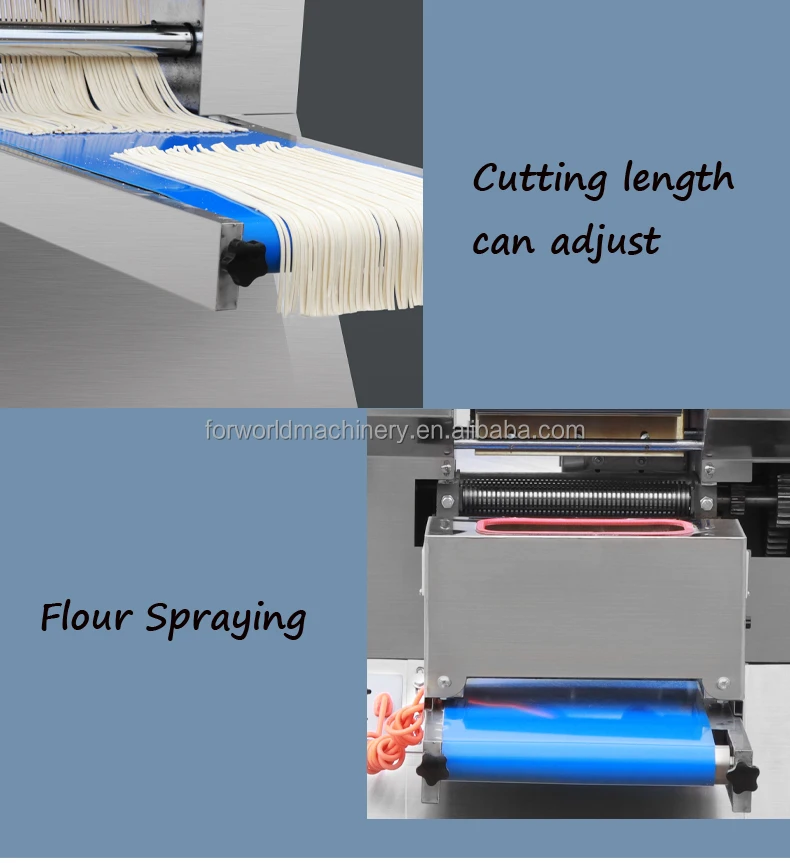 Automatic Industry Japanese Noodle Machine Fresh Pasta Ramen Dough