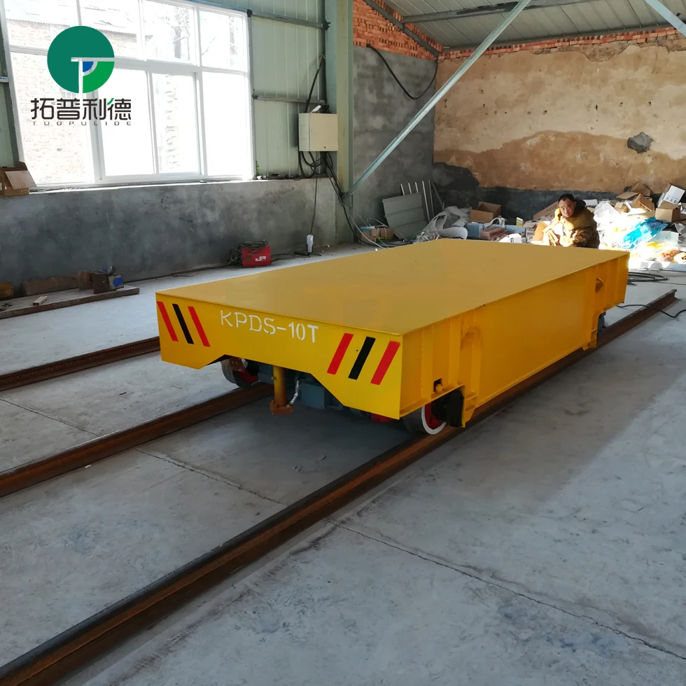 Remote Control Heavy Duty Motorised Transfer Electric Trolley for Plates