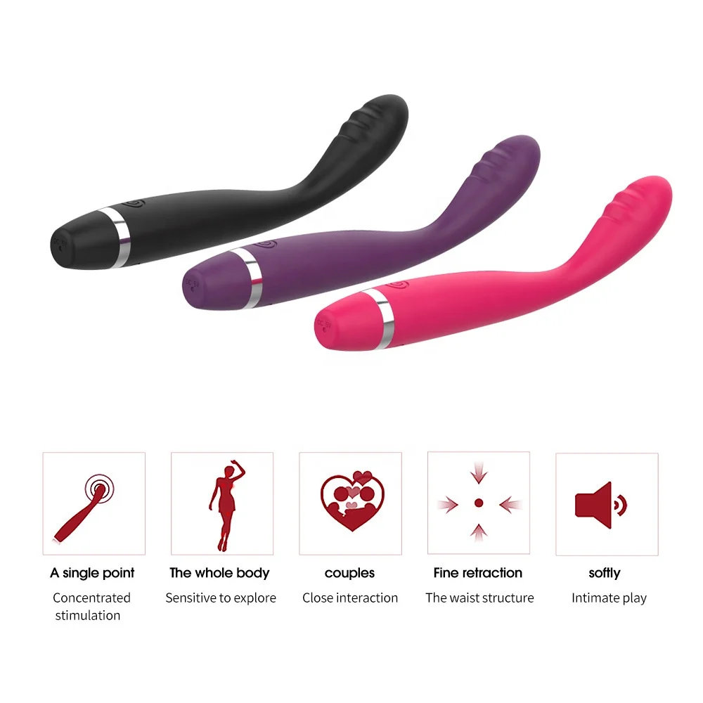 Top Selling Item Recharged G-point Vibration Stimulation AV Body Massage Stick Female Clitoral Vagina Massager Vibrator Machine