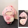Hole-punched pink shark