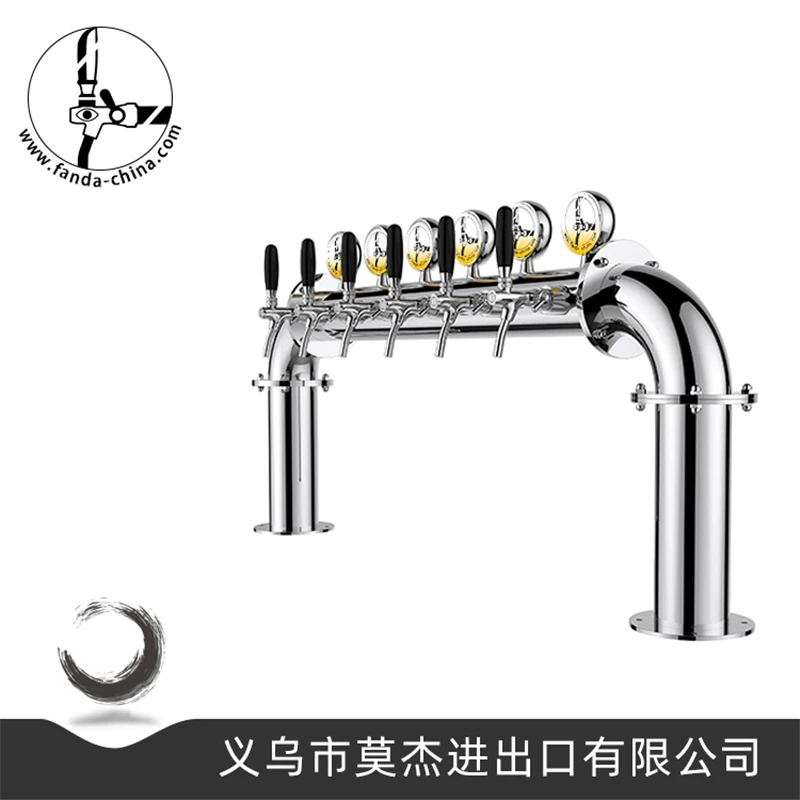 Twelvetap Small And Simple 6way Beer Tower With Led Lights For Draft