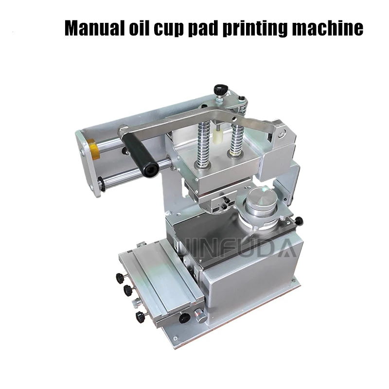 Hand manual tampo pad printer pad printing machine for plastic glass stone wood metal