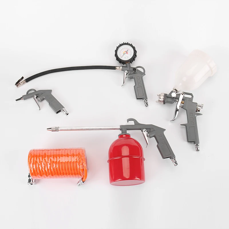 DIY most popular garage tool air compressor basic 5pcs spray gun/air tool  kit/set K5-G2