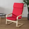 Sedia Pello con struttura in metallo rosso