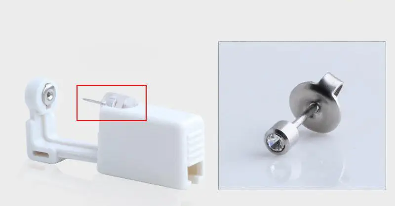 Disposable Ear Piercing Machine Fast Safe Ears Piercing