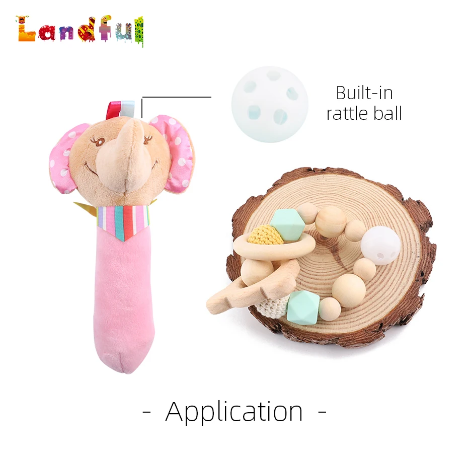 Rattle Insert Plastic Noisemaker for Baby Plush Toy Toddler Kids Toys Doll Making Supplies Pet Dog Cat Toys Craft DIY