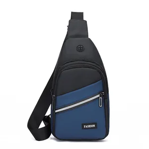 Outdoor Lightweight Casual Crossbody Bag Men's New Simple Shoulder Bag Multifunctional Cycling Sports Chest Bag