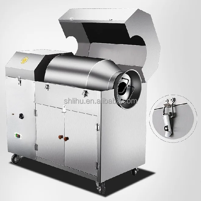 Commercial Small Nut Roasting Machine Peanuts Groundnut Roasting ...