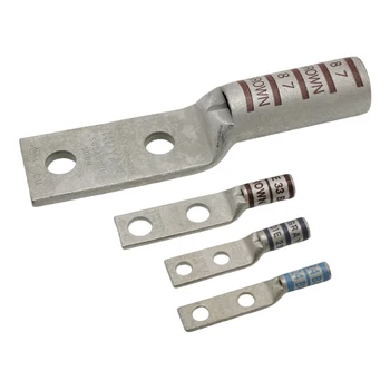Code Conductor Two-Hole Long Barrel Window Lug 4/0 Large Current Automotive Use Stranded Copper Conductors Crimp Terminals Cable