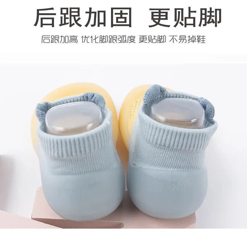 Spring New First Baby Walking Shoes Soft Soled Breathable Cute Child ...