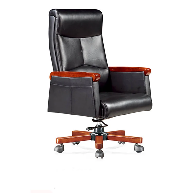 genuine leather office chair big and tall