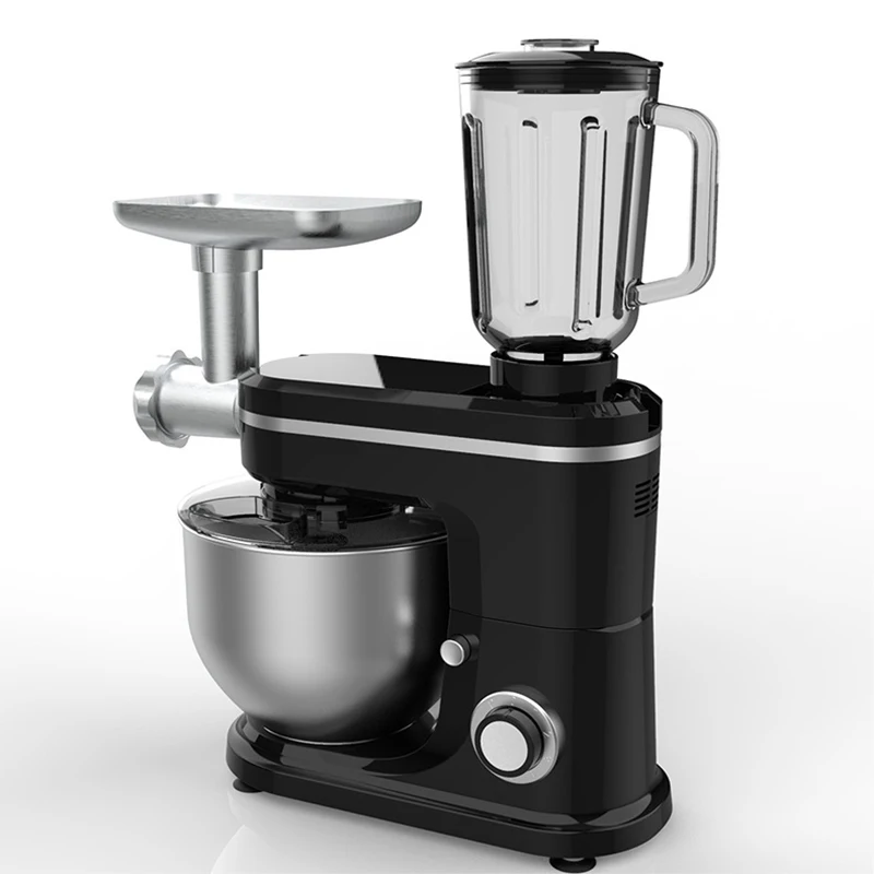 Миксер электрический пищевой MIGS 2022 с чашей вращающейся на 6 л, 8 скоростей