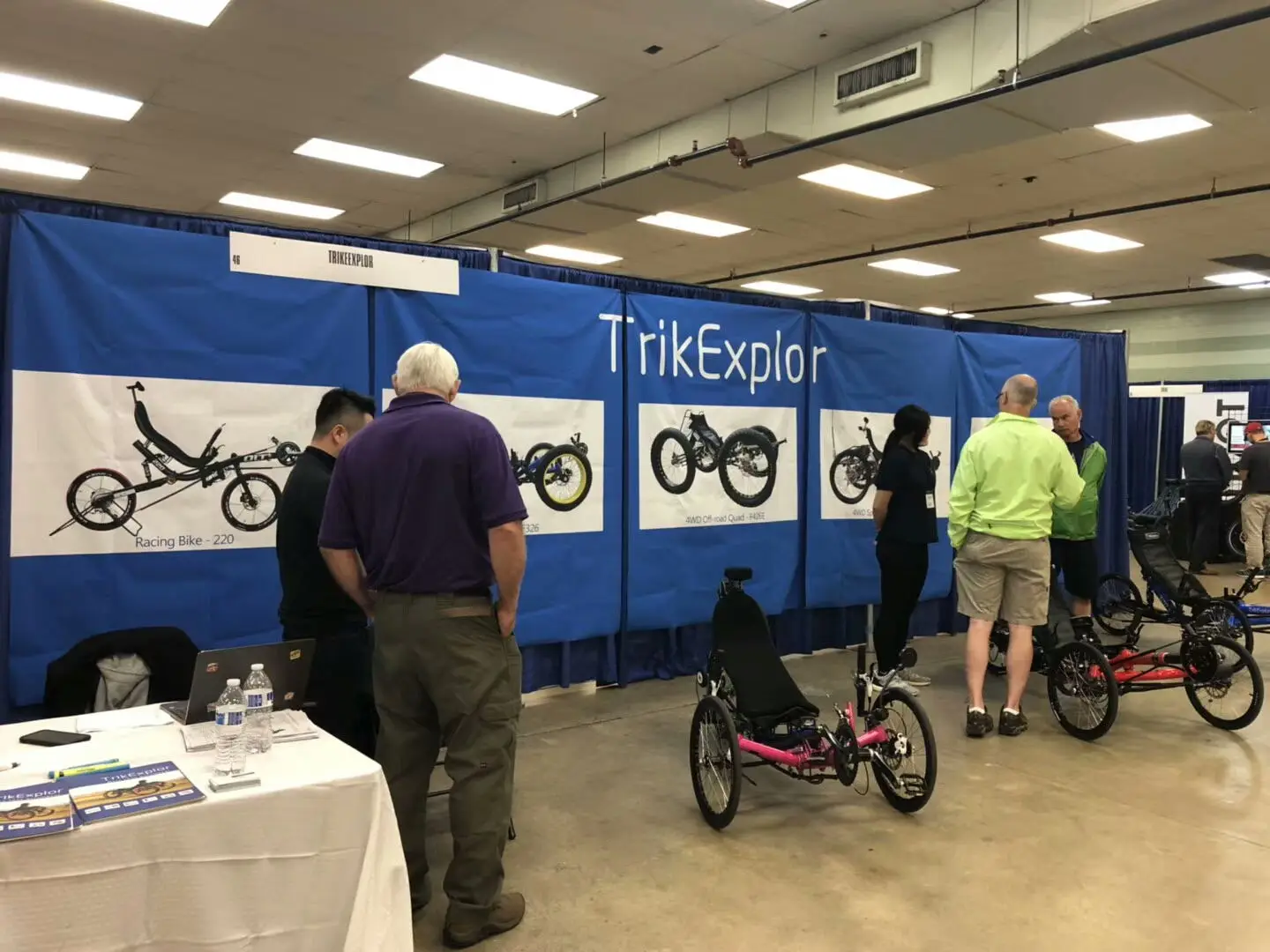 Trikexplor Mountain 4wd Offroad Bafang 500w Electric Fat Tire