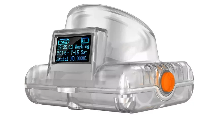 Atex 6000K Led-Bergbau-Kappenlampe kabellose Kl6lm wiederaufladbar 3