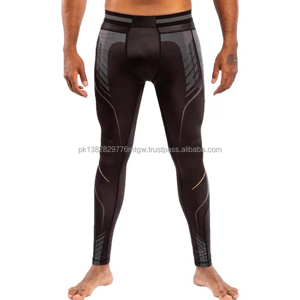 Men Compression Tight Leggings Running Sports Male Gym Fitness Mma