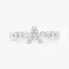 Or blanc 14 carats
