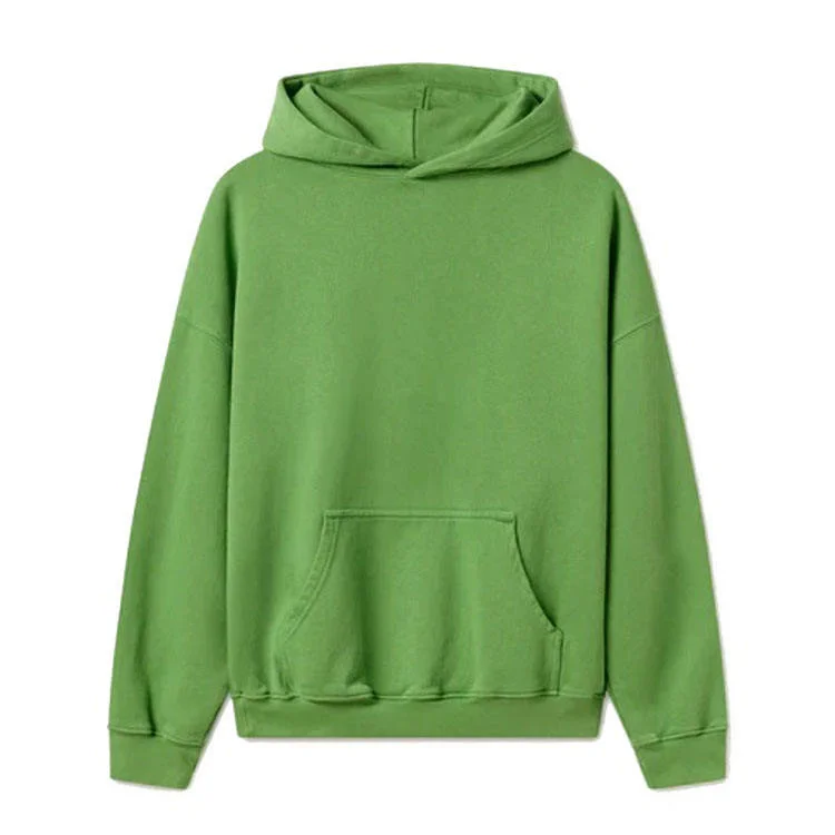 Blank Plain Hoodie Manufacturers Streetwear Heavyweight 100% Cotton Custom 240 Gsm High Recommended Basics Hoodies Men