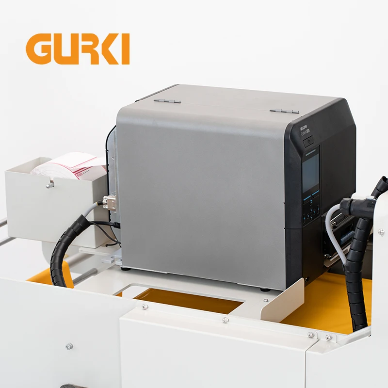 Gurki GS60E High-Speed Plastic Pouch Automatic Bagger with Label Printer & Applicator for Ecommerce Packaging