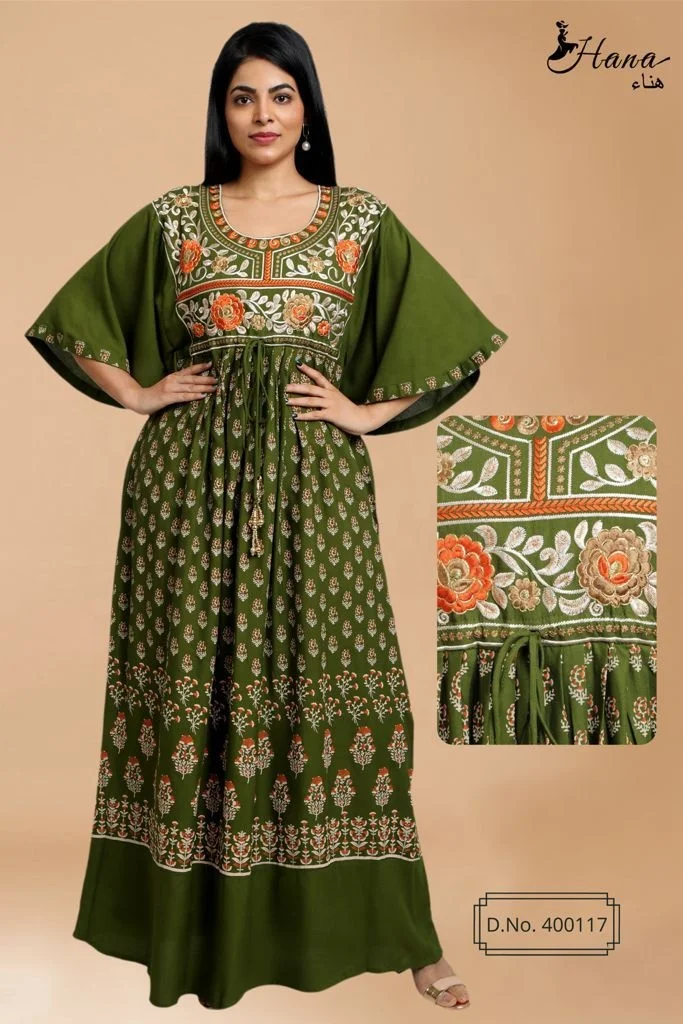 New Model Indian  Abaya in Dubai High Quality Embroidery Work Kaftan Dress Elegant  Jalabia Clothes Farasha Kaftan